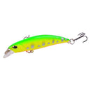 1PCS Laser Fishing Lure Floating Minnow Wobbler Professional Baits 6.8cm 4g Crankbait