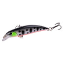 1PCS Laser Fishing Lure Floating Minnow Wobbler Professional Baits 6.8cm 4g Crankbait