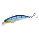 1PCS Laser Fishing Lure Floating Minnow Wobbler Professional Baits 6.8cm 4g Crankbait