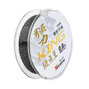 100m Invisible Fishing Line Speckle Carp Fluorocarbon Line Super Strong Spotted Line Sinking Fluorocarbon On Line