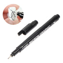 1pcs Nail Art Graffiti Pen Black Color UV Gel Polish Design Dot Painting Detailing Pen Brushes DIY Nail Art Adorn Tools