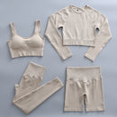 Seamless Woman Sportswear Yoga Sets Workout Sports Bra Gym Clothing High Waist Legging Fitness Women Tracksuit Athletic Outfits