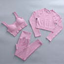 Seamless Woman Sportswear Yoga Sets Workout Sports Bra Gym Clothing High Waist Legging Fitness Women Tracksuit Athletic Outfits