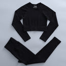 Seamless Woman Sportswear Yoga Sets Workout Sports Bra Gym Clothing High Waist Legging Fitness Women Tracksuit Athletic Outfits