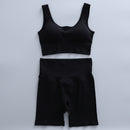 Seamless Woman Sportswear Yoga Sets Workout Sports Bra Gym Clothing High Waist Legging Fitness Women Tracksuit Athletic Outfits