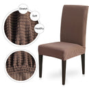 1/2/4/6Pcs Chair Cover Home Spandex Stretch Elastic Slipcovers Chair Covers For Kitchen Dining Room Wedding Banquet Home