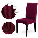 1/2/4/6Pcs Chair Cover Home Spandex Stretch Elastic Slipcovers Chair Covers For Kitchen Dining Room Wedding Banquet Home