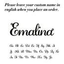 Lemegeton Personalized Custom Name Bracelet For Women Baby Girls Jewelry Gold Color Stainless Steel Chain Bracelets Christmas