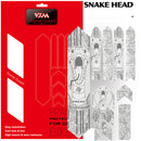 VXM 3D Mountain Bike Scratch-Resistant Protect Frame Protector Removeable Sticker Road Bicycle Paster Guard Cover For YT Capra