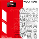 VXM 3D Mountain Bike Scratch-Resistant Protect Frame Protector Removeable Sticker Road Bicycle Paster Guard Cover For YT Capra