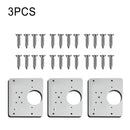 1/3pcs Hinge Repair Plate for Cabinet Furniture Drawer Window Plate Repair Accessory Фурнитура Для Мебели Furniture Fittings Hot