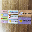 Name Stickers big size Customize Sticker Waterproof Personalized Label  School Stationery office cartoon dinosaur gift children