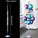 1/2Set Balloon Stand Floating Support Ballon Column Holder Happy Birthday Wedding Party Decoration Balloon Arch Stand Babyshower