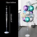 1/2Set Balloon Stand Floating Support Ballon Column Holder Happy Birthday Wedding Party Decoration Balloon Arch Stand Babyshower