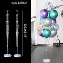 1/2Set Balloon Stand Floating Support Ballon Column Holder Happy Birthday Wedding Party Decoration Balloon Arch Stand Babyshower