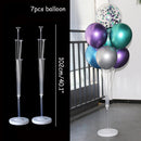 1/2Set Balloon Stand Floating Support Ballon Column Holder Happy Birthday Wedding Party Decoration Balloon Arch Stand Babyshower