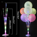 1/2Set Balloon Stand Floating Support Ballon Column Holder Happy Birthday Wedding Party Decoration Balloon Arch Stand Babyshower