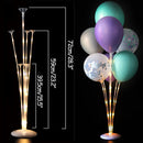 1/2Set Balloon Stand Floating Support Ballon Column Holder Happy Birthday Wedding Party Decoration Balloon Arch Stand Babyshower