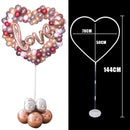 1/2Set Balloon Stand Floating Support Ballon Column Holder Happy Birthday Wedding Party Decoration Balloon Arch Stand Babyshower