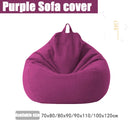 Sofas Cover puff Gigante Chairs Without Filler Linen Cloth Lounger Seat Bean Bag Pouf Puff Couch Tatami Pouf Salon Puff Asiento