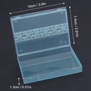 10/14/20/48 Holes Nail Drill Bits Holder Empty Storage Box Manicure Milling Container Cuticle Accessories Acrylic Cover Tools