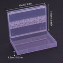10/14/20/48 Holes Nail Drill Bits Holder Empty Storage Box Manicure Milling Container Cuticle Accessories Acrylic Cover Tools