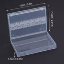 10/14/20/48 Holes Nail Drill Bits Holder Empty Storage Box Manicure Milling Container Cuticle Accessories Acrylic Cover Tools