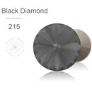 New Rivoli Fancy Stones Crystal Glass Rhinestones Claw Loose Beads With Silver Plating For Garment Applique Jewelry Decoration