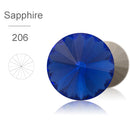 New Rivoli Fancy Stones Crystal Glass Rhinestones Claw Loose Beads With Silver Plating For Garment Applique Jewelry Decoration