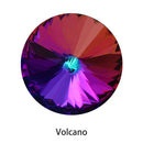 New Rivoli Fancy Stones Crystal Glass Rhinestones Claw Loose Beads With Silver Plating For Garment Applique Jewelry Decoration