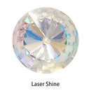 New Rivoli Fancy Stones Crystal Glass Rhinestones Claw Loose Beads With Silver Plating For Garment Applique Jewelry Decoration