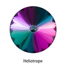 New Rivoli Fancy Stones Crystal Glass Rhinestones Claw Loose Beads With Silver Plating For Garment Applique Jewelry Decoration