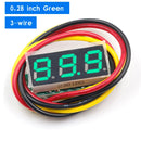 0.28 inch DC 0-100V 3-Wire Mini Gauge voltage meter Voltmeter LED Display Digital Panel Voltmeter Meter Detector Monitor Tools