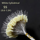 300pcs/lot Float Transparent Rubber Stopper Ss S M L Fishing Bobber Stopper Float Cylindrical Space Bean Fish Line Accessories