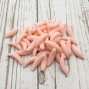 2021 Fishing lure Promotion 50PCS 2cm 0.3g Maggot Grub Soft Fishing Lure Hooks Smell Worms Glow Shrimps Fish Lures hot sale set