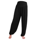 Women's Comfy Harem Loose Long Pants Belly Dance Boho  Wide Trousers