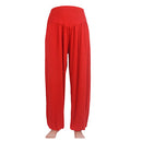 Women's Comfy Harem Loose Long Pants Belly Dance Boho  Wide Trousers