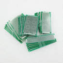 20PCS/Lot 5x7 4x6 3x7 2x8cm Double Side Prototype Diy Universal Printed Circuit PCB Board Protoboard pcb kit