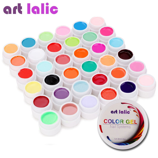 36 Colors UV Gel Set Pure Cover Color Decor For Nail Art