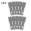 10 Pcs One Lot Surgical Scalpel Repair Phone Paper Cut Multifunction Knife Blade Replacement