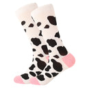 LETSBUY women socks combed cotton harajuku funny creative cartoon animal crew socks lady girls fruit dog bird chili men socks