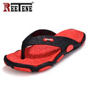 REETENE High Quality Men's Shoes For Male Slippers Plus Size 39-45 Fashion Summer Men Flip Flops Outdoor Soft Casual Shoes Men