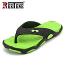 REETENE High Quality Men's Shoes For Male Slippers Plus Size 39-45 Fashion Summer Men Flip Flops Outdoor Soft Casual Shoes Men