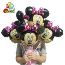 10 pcs Birthday Mickey Minnie Balloon