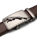 Brown Cow Leather Belt