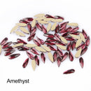 15 Color Water Drop Colorful Stones For 3D Nail Art