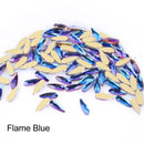 15 Color Water Drop Colorful Stones For 3D Nail Art