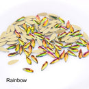 15 Color Water Drop Colorful Stones For 3D Nail Art