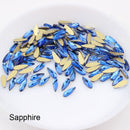 15 Color Water Drop Colorful Stones For 3D Nail Art