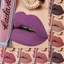 KADALADO Sexy Color Waterproof Matte Lipstick Lip Gloss Makeup long lasting Liquid Lipstick Lip Tint Kit Cosmetic 24 Colors